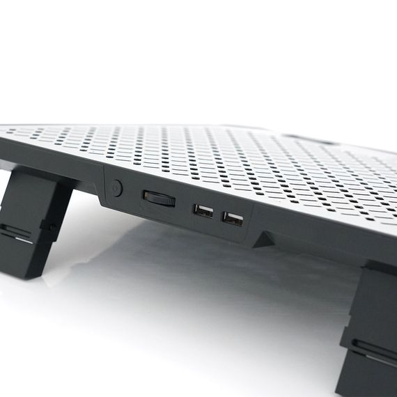 Подставка под ноутбук IceCoorel A17.10-15.6", 6x80mm 1800±10% RPM, RGB | Зображення 2