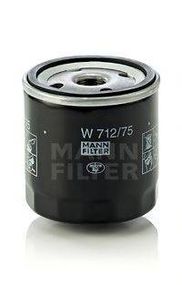 Фільтр мастильний LANOS, AVEO, LACETTI, NUBIRA, NEXIA (вир-во MANN) MANN-FILTER W71275 на OPEL CORSA A TR (91_, 92_, 96_, 97_)