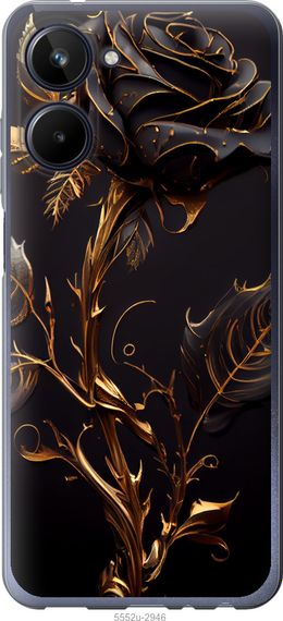 Чехол на Realme 10 Роза 3 "5552u-2946-17620"