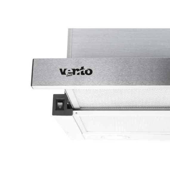 Вытяжка телескопическая VENTOLUX GARDA 60 INOX (800) LED нержавейка | Зображення 1