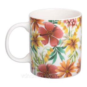 Кружка порцелянова з малюнком 400 (мл) для чая та кави RX-N240472Y