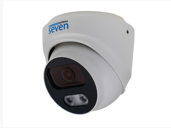 IP-видеокамера 2 Мп Full Color SEVEN IP-7212PA-FC (2,8) | Зображення 1