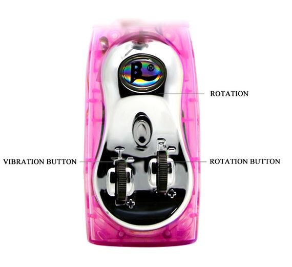 Вибратор с стимулятором клитора и функцией ротации BAILE - DELUXE DREAM LOVER, BW-020031 sexstyle | Зображення 9