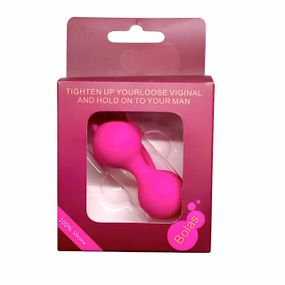 Вагинальные шарики "Bolas", яркий розовый, 60г sexstyle