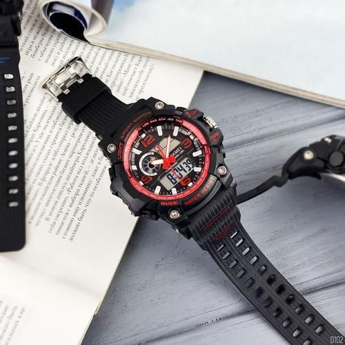 Годинник S2kmei 1283 Black-Red SALE | Зображення 2
