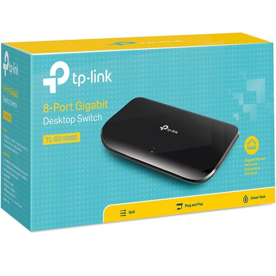 Комутатор мережевий TP-Link TL-SG1008D | Зображення 5