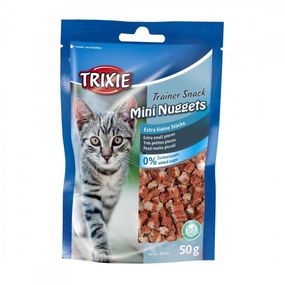 Ласощі для котів Trixie Trainer Snack Mini Nuggets з куркою та рибою 50 гр