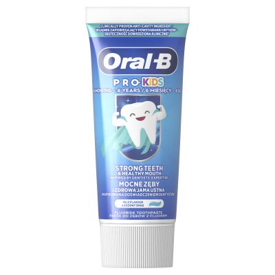 Детская зубная паста Oral-B Pro Kids для детей до 6 лет 50 мл (8700216089715) | Зображення 1