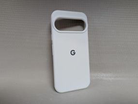 Чохол для Google Pixel 10 / Гугл Піксель 10, Lakshmi, з логотипом, м'який, протиударний, софт тач, білий