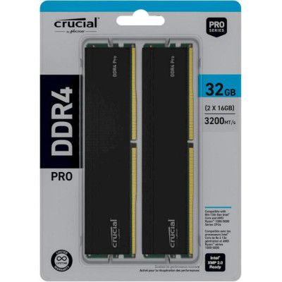 Модуль памяти для компьютера DDR4 32GB (2x16GB) 3200 MHz Pro Micron (CP2K16G4DFRA32A) | Зображення 3