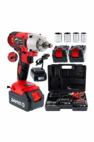 Электрический гайковерт 24V с 2 аккумуляторами, RED MA752