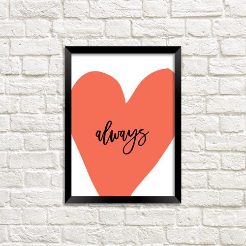 Постер в рамці Always 21х30см, A4 (MT4_20L016)