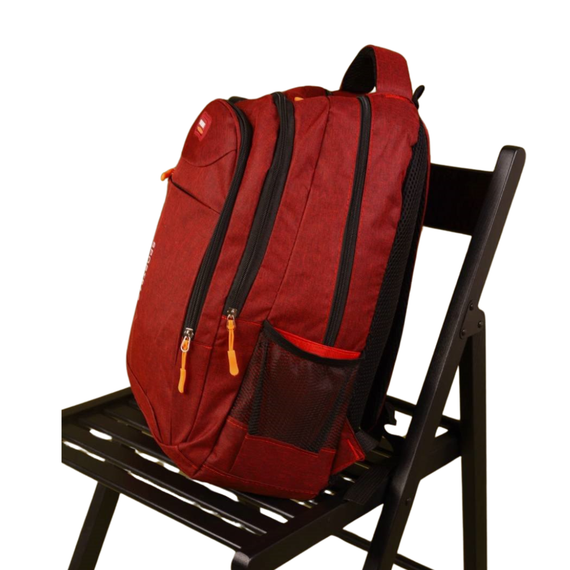 Рюкзак бордовый вместительный SportBag. Рюкзак повседневный, молодежный, качественный | Зображення 1