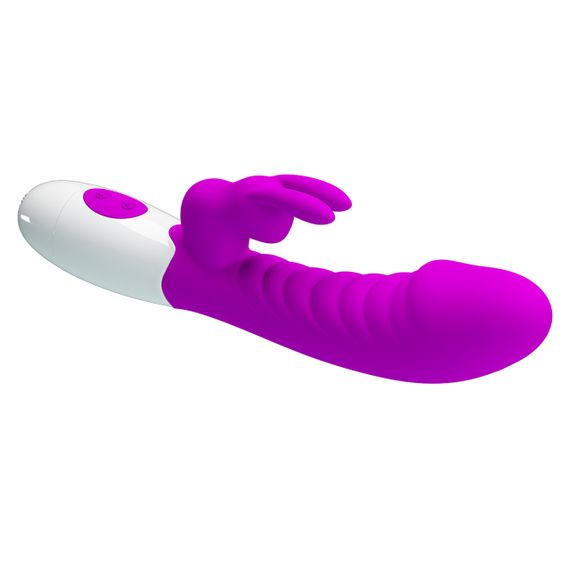 Вібратор - Pretty Love Naughty Bunny Vibrator Purple Sex Aura | Зображення 4