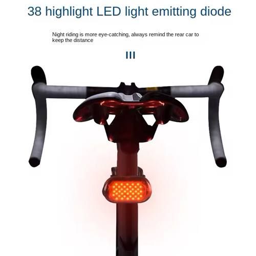 Велоліхтар MY-2106 38LED (red) з акумулятором | Зображення 3