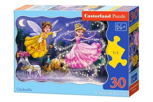 Пазли "Попелюшка" В-03747 Castorland 30 елементів