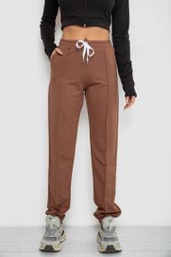 Спорт штани женские  -уценка, цвет темно-коричневый, 247R4670-1-U-9