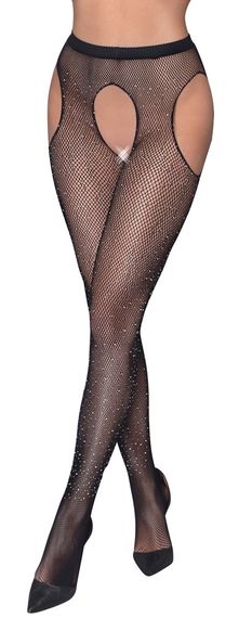 Колготки - 2530295 Cottelli Collection Sex Tights S-L | Зображення 1