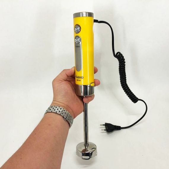 Блендер занурювальний Magio MG-646 800 Вт, портативний блендер для смузі, потужний блендер | Зображення 6