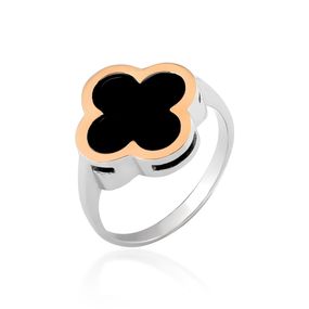 Серебряное кольцо в стиле ван клиф Artsriblo арт497/1к 18.5