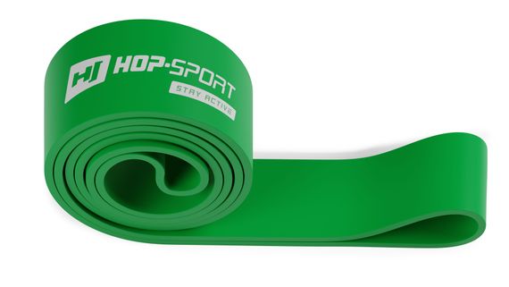 Резинка для фітнесу Hop-Sport 23-57кг HS-L044RR зелена | Зображення 2