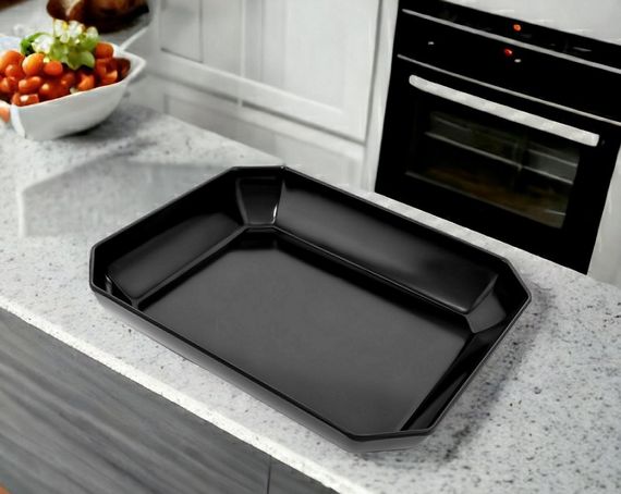 Блюдо восьмикутне з меламіну 30×25×5,3 см 2,8 л | Зображення 1