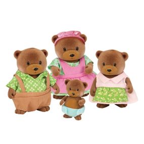 Набор фигурок Li`l Woodzeez Семья Медведей 6093M (6093M)