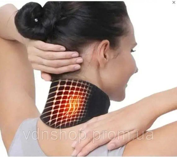 Шийний бандаж з підігрівом, шийний пояс полегшення болю в м'язах шиї | Зображення 1