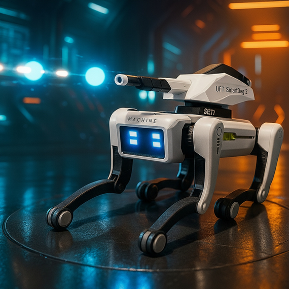 Інтерактивний робот-пес, що стріляє кульками орбіз UFT Smart Dog 2 | Зображення 4