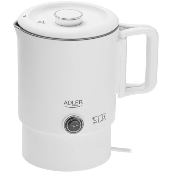 Электрочайник Adler AD 1388 white 0.8 л белый | Зображення 1