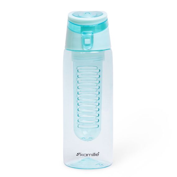 Спортивна пляшка для води блакитний 660ml із пластику