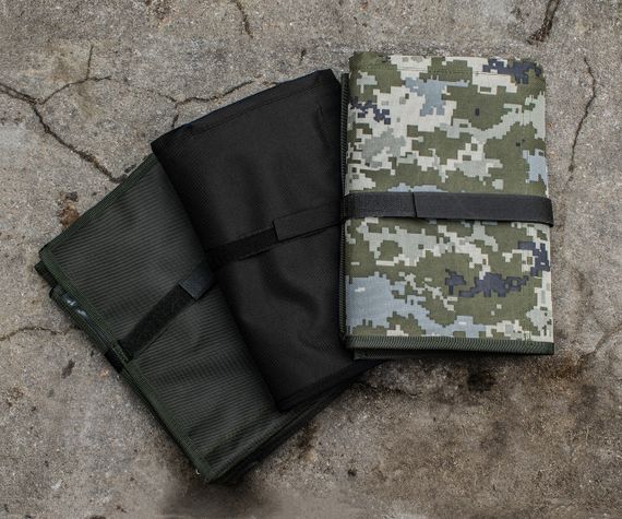 Несесер ЗСУ ЗСУ на блискавці 10 отд армійський військовий сумка похідний органайзер олива MS | Зображення 4