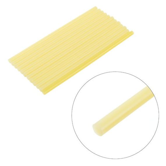 Комплект стрижнів клейових жовтих 7,4*200 мм, 12 од. INTERTOOL RT-1051 | Зображення 2