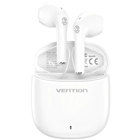 Навушники TWS Vention Elf Earbuds E02 White | Зображення 3