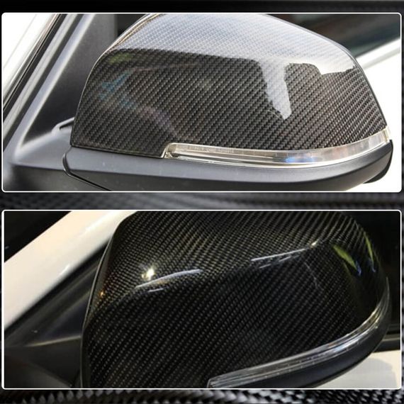 Кришки дзеркал V2 (Карбон) для BMW 1 серія F20/21 2011-2019 рр | Зображення 3