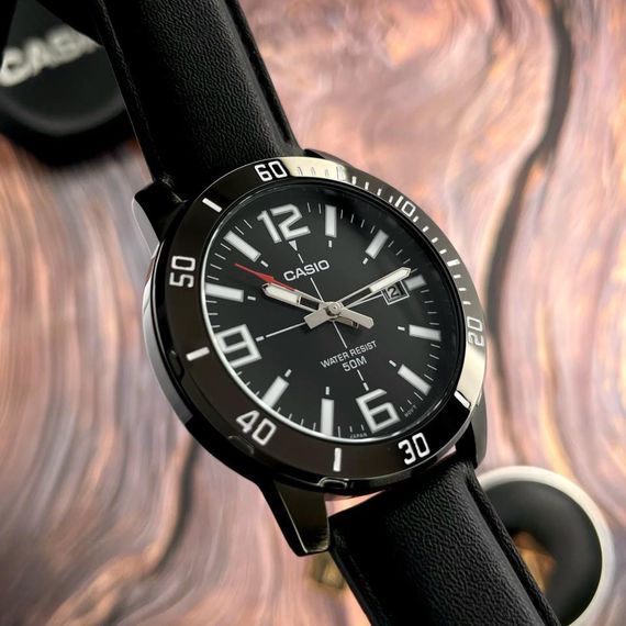 Чоловічий годинник Casio MTP-VD01BL-1B | Зображення 5