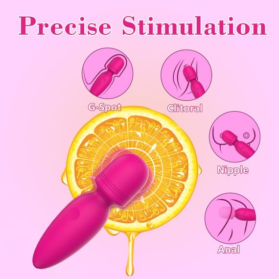 Міні-вібратор мікрофон Every Night Toys Amy рожевий, 10 режимів вібрації Sex Aura | Зображення 5