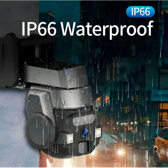 Камера наружная уличная поворотная WIFI CyberGuard OUTDOOR Q-812 FULL-HD 5Mp IP66 датчик движения | Зображення 2