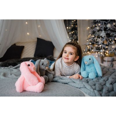 Мягкая игрушка Tigres Зайчик Lovely gray (ЗА-0065) | Зображення 3