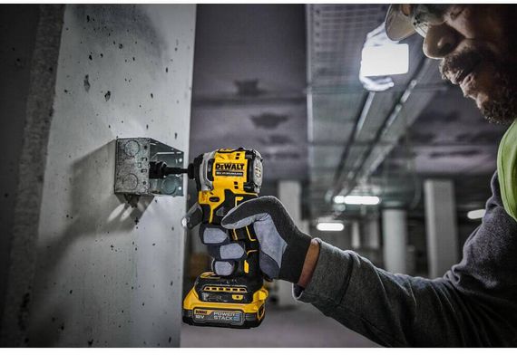 Шуруповёрт ударный аккумуляторный бесщёточный 206Нм DeWALT DCF850E1T | Зображення 3