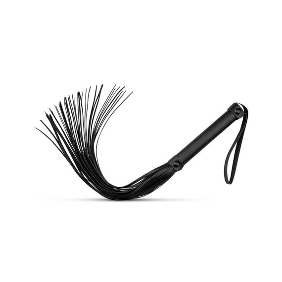 Флогер Bedroom Fantasies: Faux Leather Flogger, чорний | Зображення 2