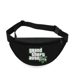Дитяча сумка-бананка Grand Theft Auto V 32х15 см на пояс або через плече (5796)