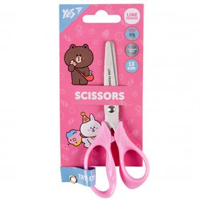 Ножиці канцелярські YES Line Friends 3 480446 13 см