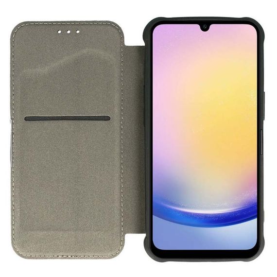 Шкіряний чохол-книжка GETMAN Razor (PU) для Samsung Galaxy A15 4G/5G / M15 5G Black | Зображення 3