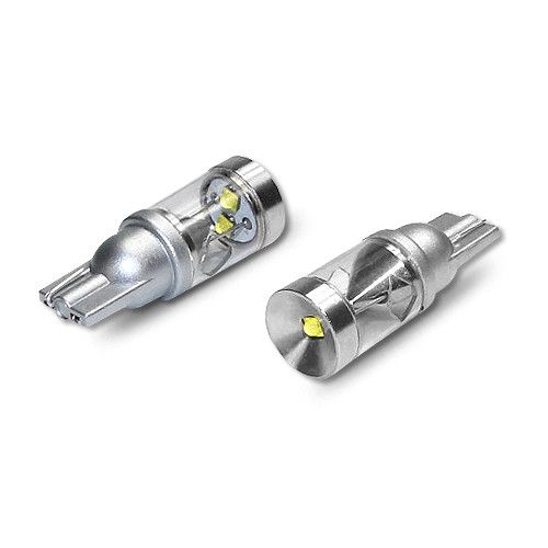Светодиодная белая (White) автолампа T10-9W Cree  NO POLARITY (Precision)