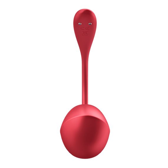 Віброяйце Satisfyer Shiny Petal, червоне | Зображення 4