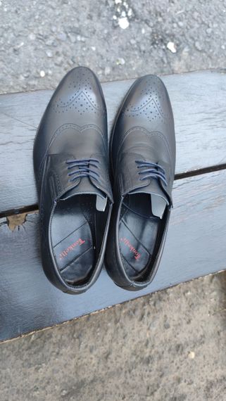 Броги мужские синего цвета 41 размер | Зображення 2