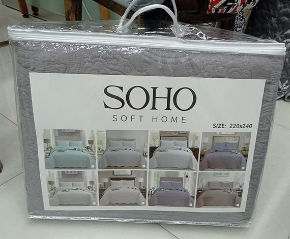 Покривало Soho 220x240 см Versale Ivory | Зображення 1