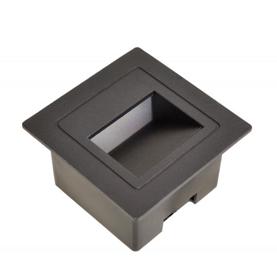 Светильник уличный для лестницы LED 3W WW IP65 BK (LZ-02)