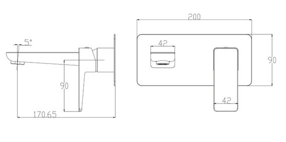 Змішувач для раковини Omnires Parma chrome/white (PM7415CRB) | Зображення 1